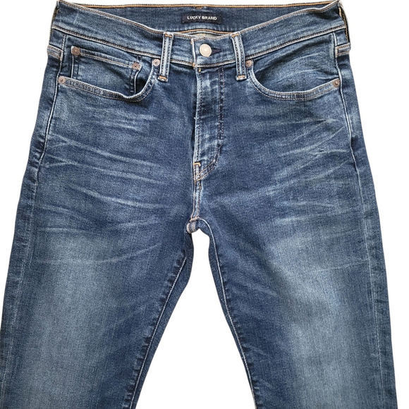 Lucky Brand 121 Slim Straight Jeans Size 30/32 Men's Excellent Condition - Picture 6 of 9